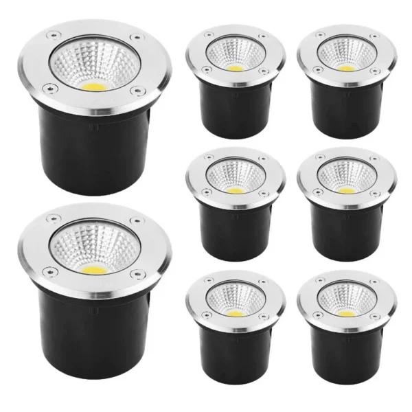 Hight Power Waterproof led Light Garden Underground 5W 10W 15W IP67 Outdoor Buried Garden Path Spot Recessed Inground Lighting - Image 2